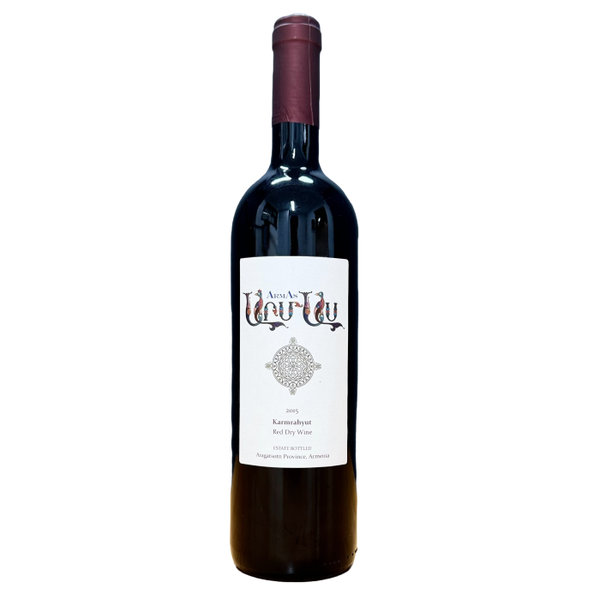 ARMAS 2015 Karmrahyut Dry Red Wine Aragatsotn Armenia