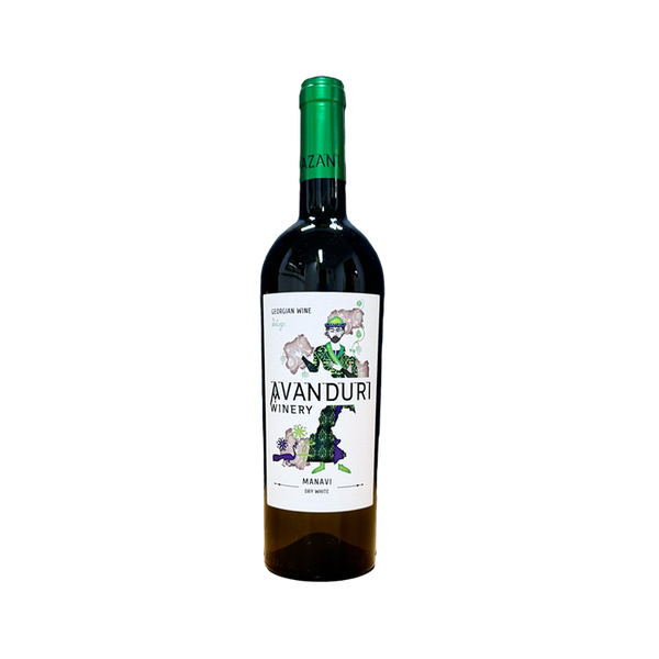 Avanduri Winery 2022 Manavi Dry White Wine Kakheti Georgia