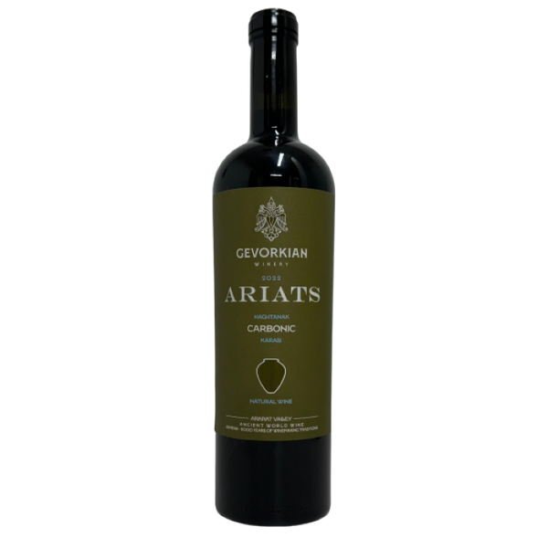 Gevorkian Winery Ariats 2022 Haghtanak Carbonic Karasi Natural Wine Ararat Valley Armenia