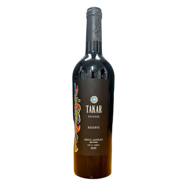 TAKAR 2020 Reserve Areni Saperavi Dry Red Wine Aragatsotn Armenia